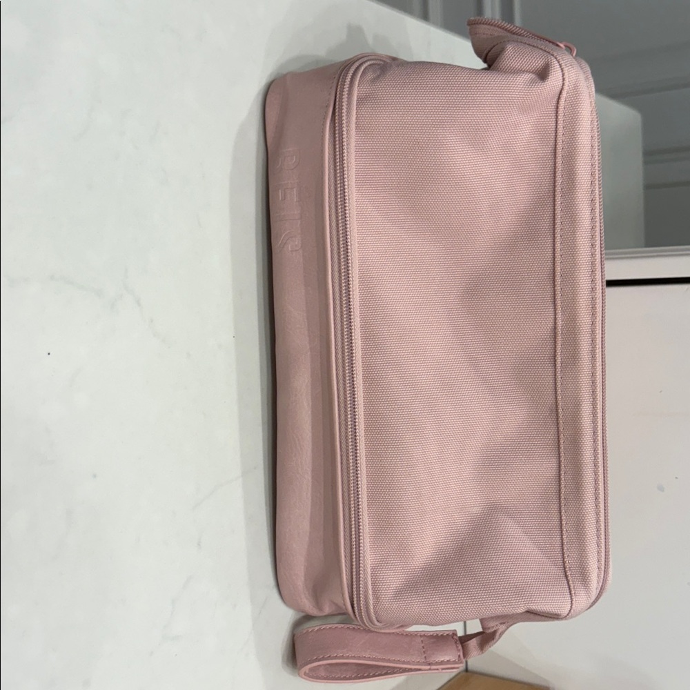 BEIS Blush Pink Cosmetic Travel Pouch